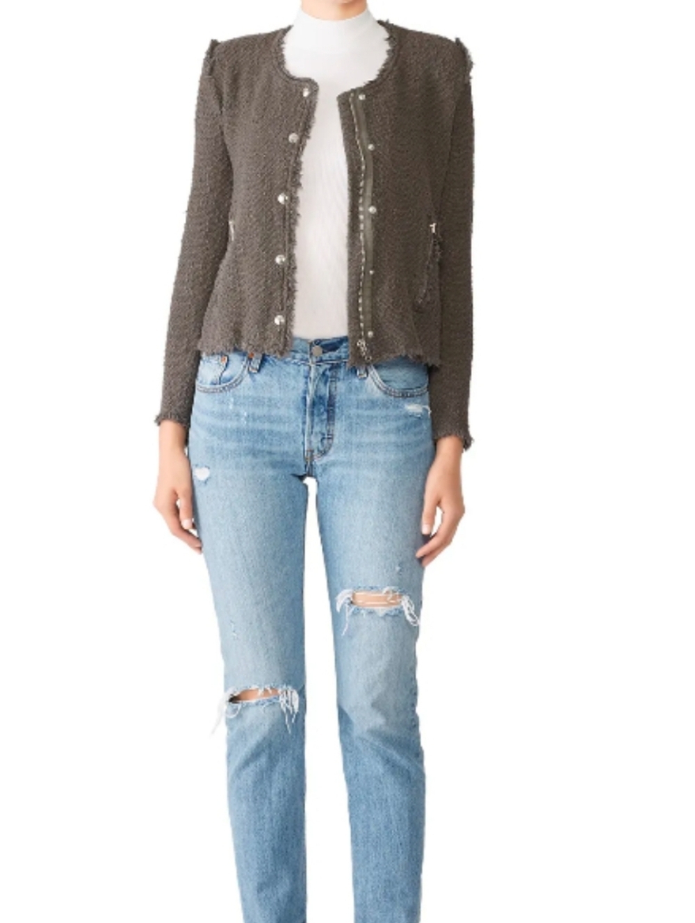 IRO Agnette Jacket In Anthracite